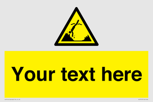 Custom Warning submerged objects